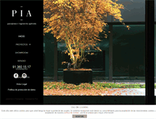 Tablet Screenshot of paisajismopia.es